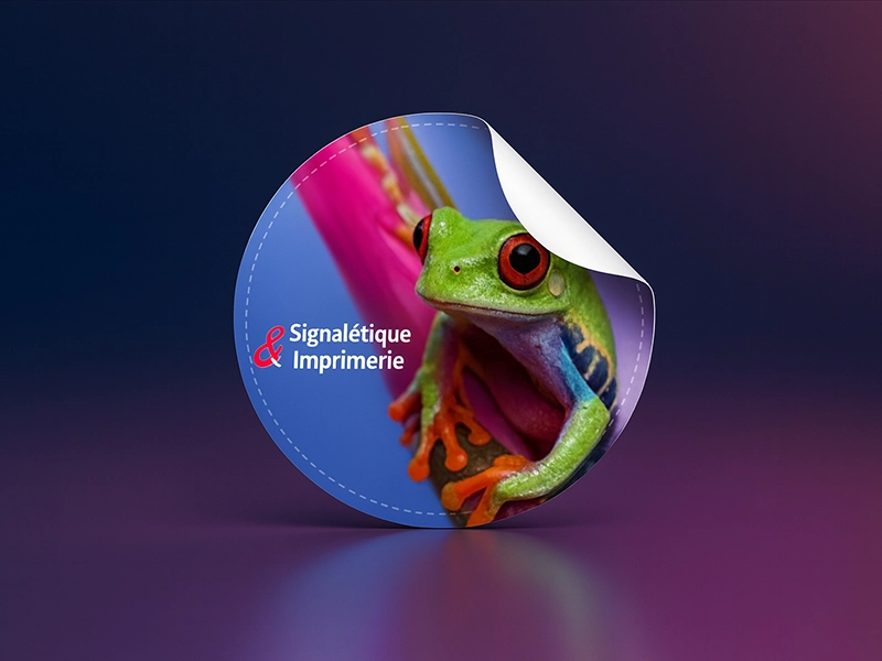 Adhésif grand format