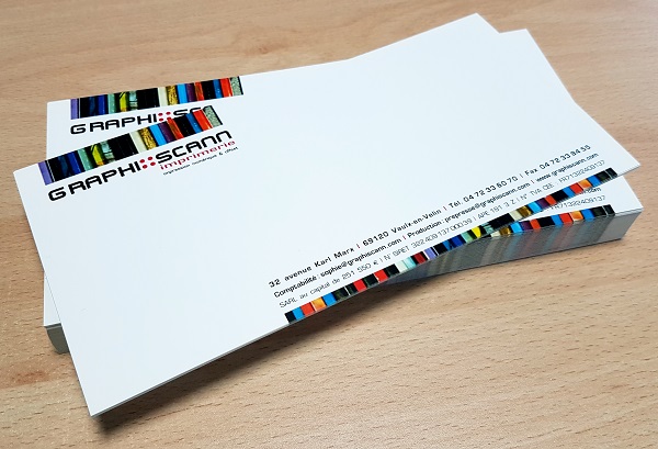 Impression cartes de correspondance personnalisées Lyon