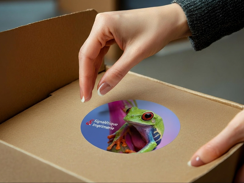 étiquettes coupe au format