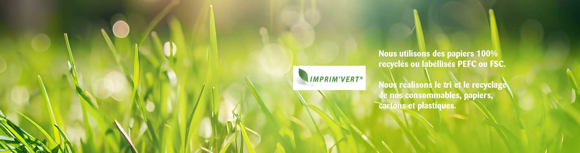 Démarche Eco-responsable