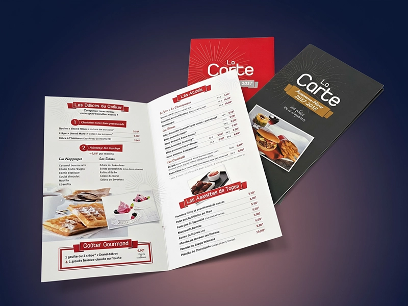 Menus restaurant Lyon