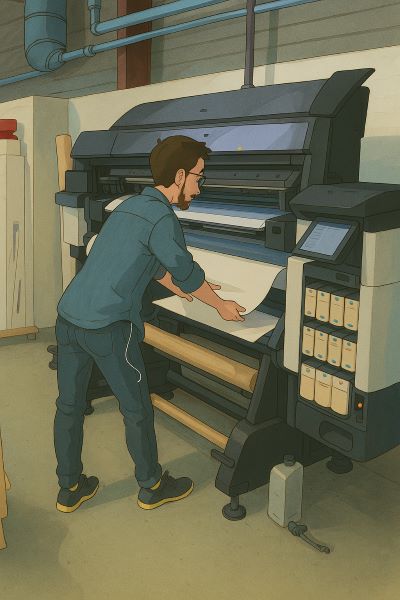 L'impression grand format chez Graphiscann