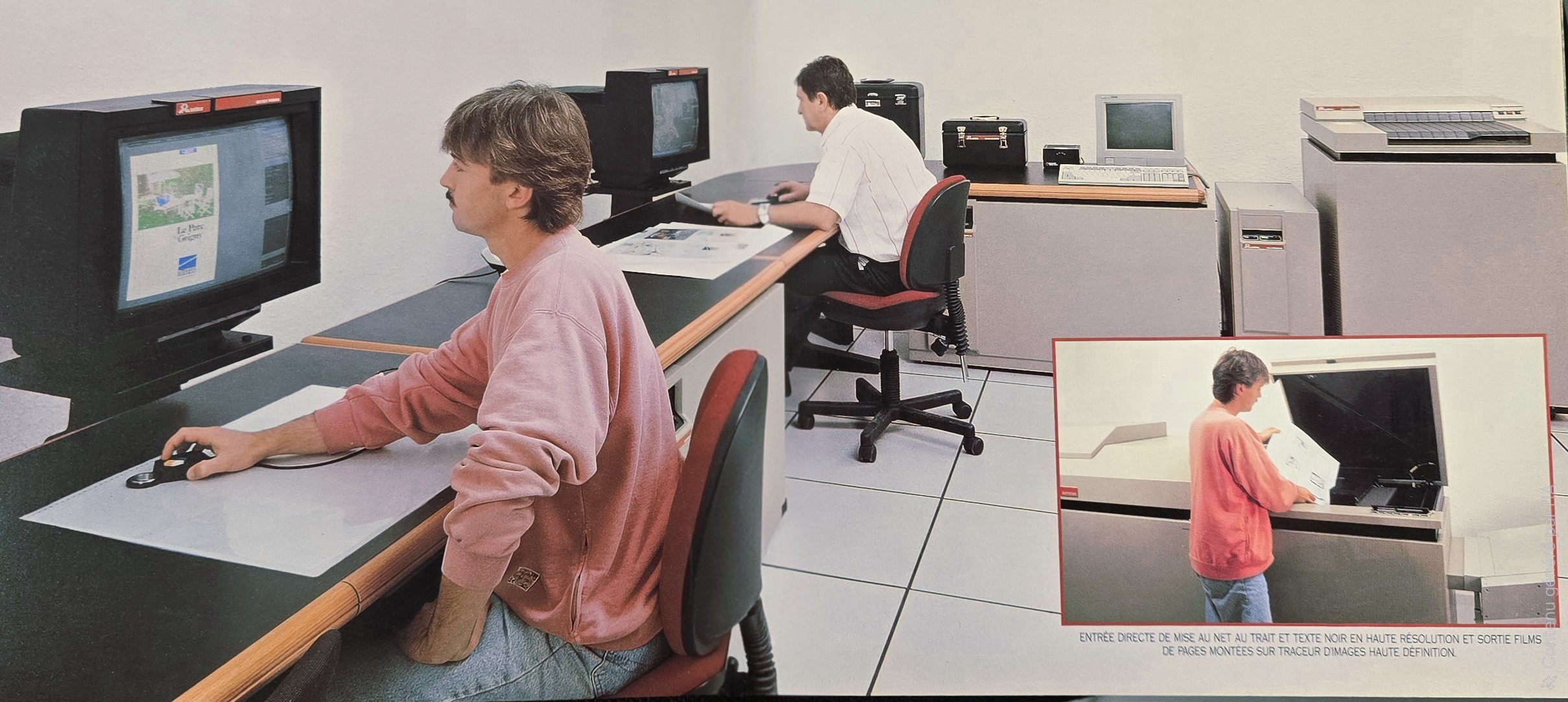 Atelier Graphiscann années 80-90