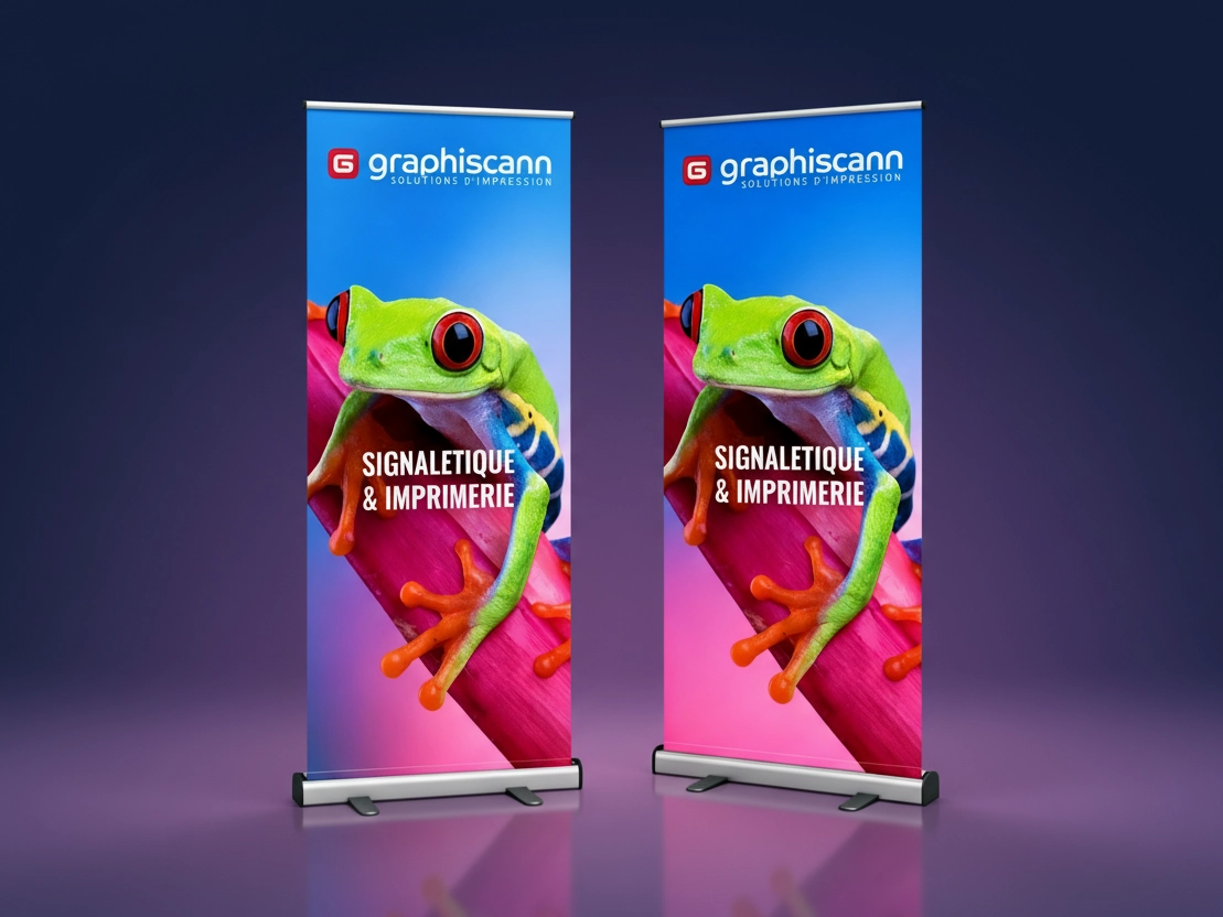 Roll-up kakemono Lyon
