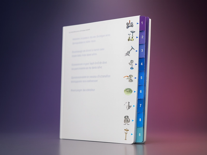 Intercalaires pour classeur