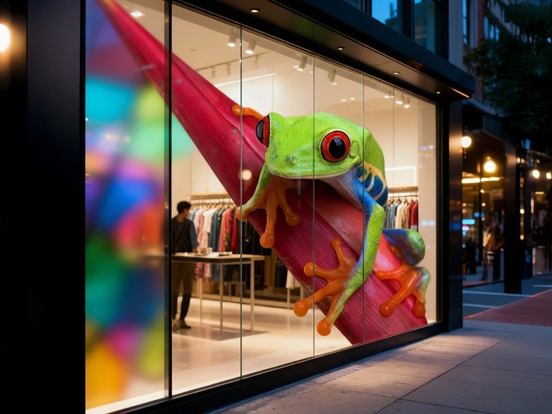 Adhésifs vitrine Lyon
