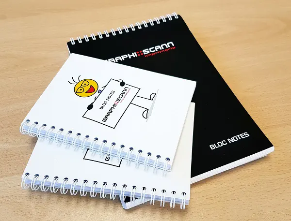 Bloc-notes Personnalisable A5 (14,8x21 Cm) - 50 Feuilles Sans Acide - Ajoute Ton Nom, Logo Ou Image - Idéal Bureau Ou école
